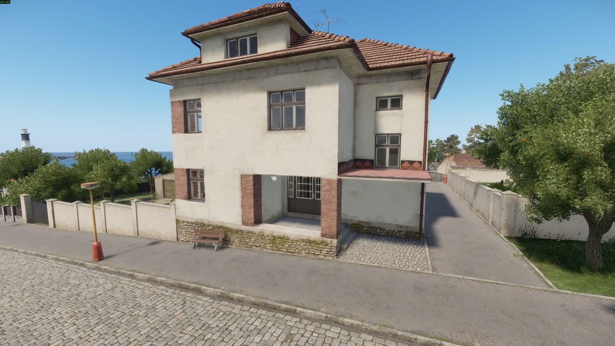 Une maison sur la côte